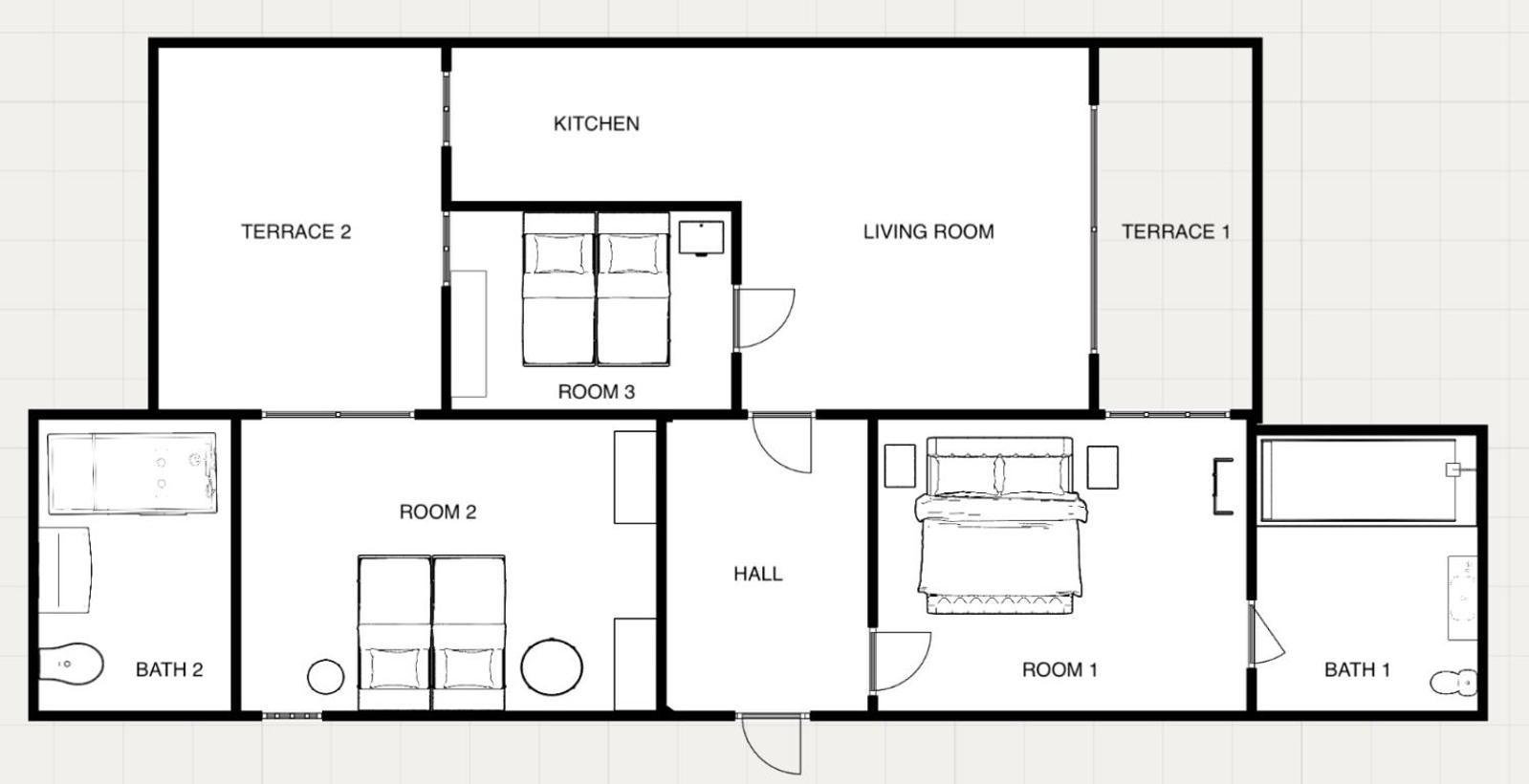 Sibsbcn-Paseo De Gracia Penthouse-Luxury-Terraces Apartment Барселона Екстериор снимка